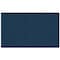 Ghent Bulletin Board, Vinyl, 4 ft H x 8 ft W, Navy 12UV48-W195 - alternate 1